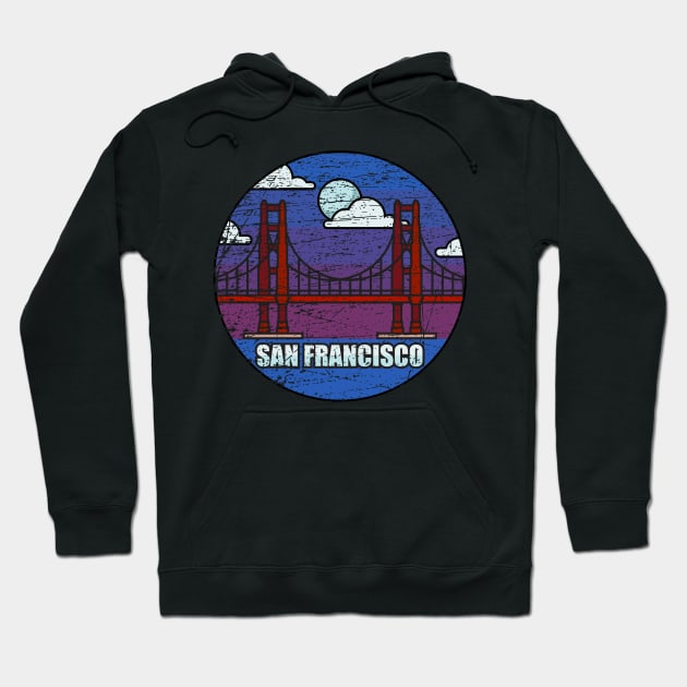 San Francisco USA Hoodie by Mandra